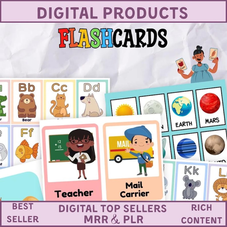 20,000+ Kids Learning Worksheets: Mega Bundle PLR MRR (Digital Download)
