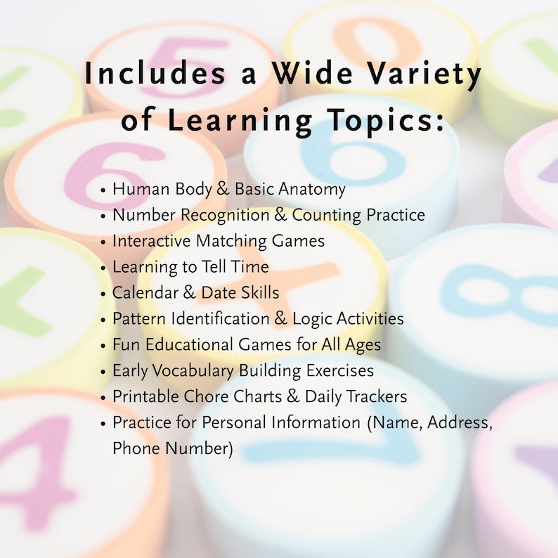 50,000+ Kids Educational Printables Bundle – Worksheets, Activities, Books & Materials | PLR MRR DFY Digital Product for Resale