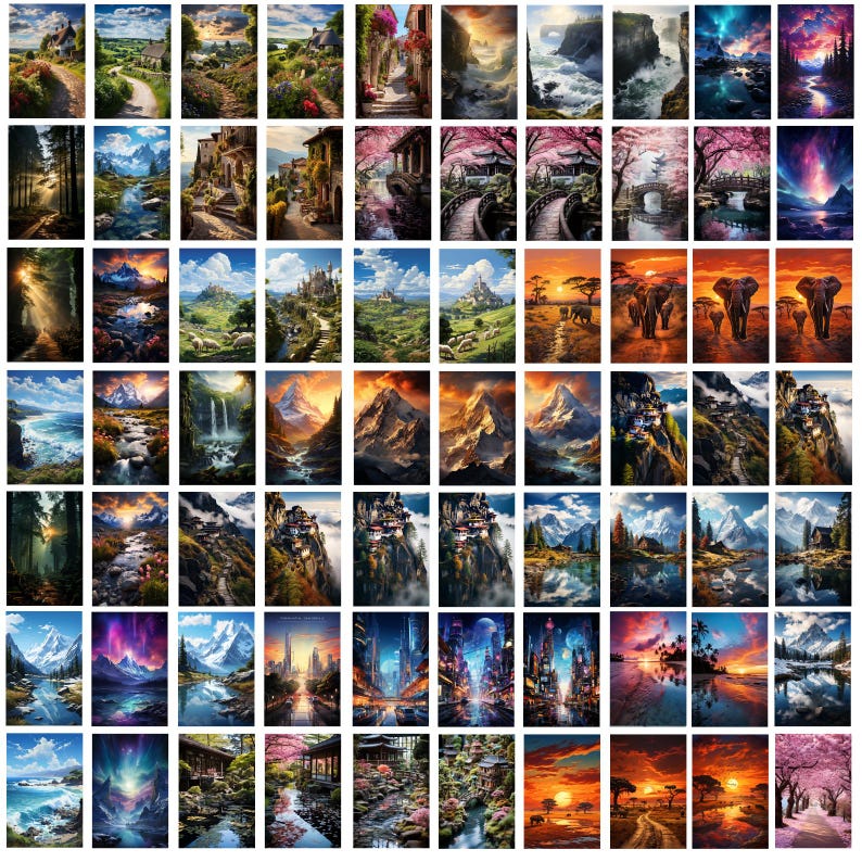 4000+ 3D Mega Bundle Posters Design, Midjourney Prompt Designs, Watercolor Designs, Digital Art Design, Animal Poster, T-Shirt Designs