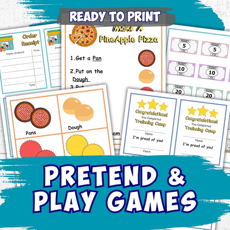 5000+ Preschool Pre-K + Kindergarten Learning Bundle, Activity Worksheets, Alphabet, Numbers, Shapes, Colors, Coloring pages, Do a Dot