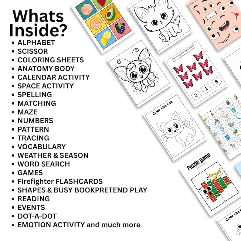 Kids Learning & Classroom Activities Bundle |Teachers Parents Worksheets For Kids | DFY Digital Product Bundle| PLR MRR Master Resell Rights